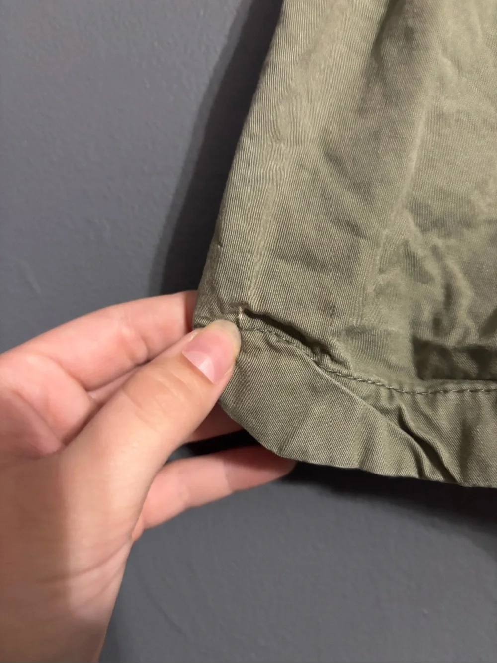 Carter's Girls Forest Green gorpcore 100% cotton Fairycore Shorts Size 8/8A